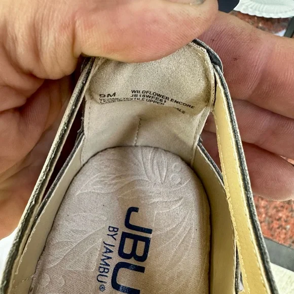 JBU by Jambu Hibiscus Casual Mary Jane Floral orthopedic comfort - Picture 12 of 12